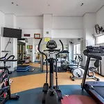 Apt completo com piscina e área de lazer em BOTAFOGO
